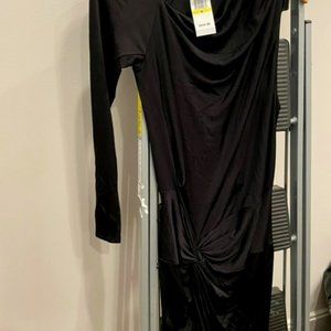 Michelle Mason One Shoulder Dress